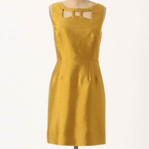 Maeve (Anthorpologie) Chardonnay Sheen Dress